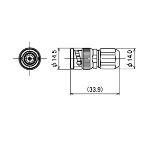 BNC-P-5D2W drawing