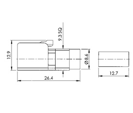 FAKRA-P-142A/U drawing