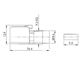 FAKRA-P-316/U drawing