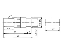 FAKRA-J-58/U drawing