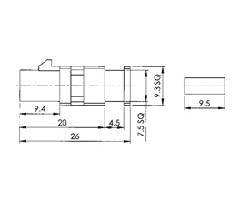 FAKRA-J-174/U drawing