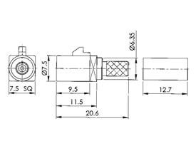 FAKRA-J-58/U drawing