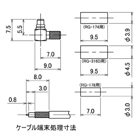 MMCX-LP-174/U drawing