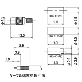 MMCX-J-174/U drawing