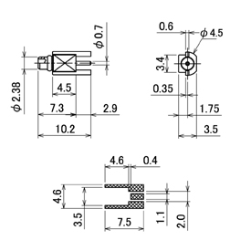 MMCX-PR drawing