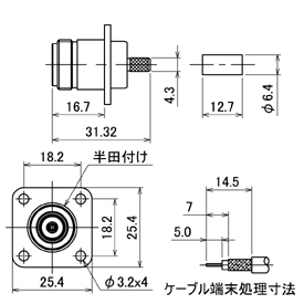 N-PJ-58A/U drawing