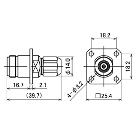 N-PJ5D-2W drawing